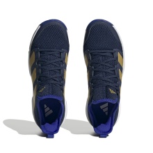 adidas Hallen-Indoorschuhe Stabil #23 dunkelblau/gold Kinder
